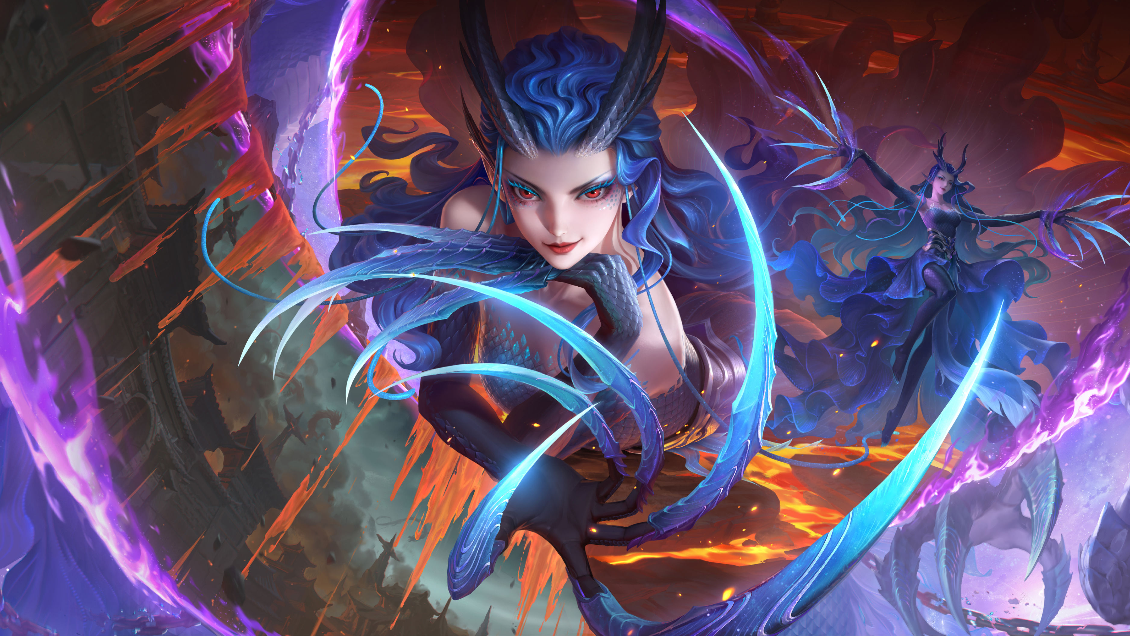 芈月最新全皮肤壁纸,电脑|手机无水印壁纸下载(17p)