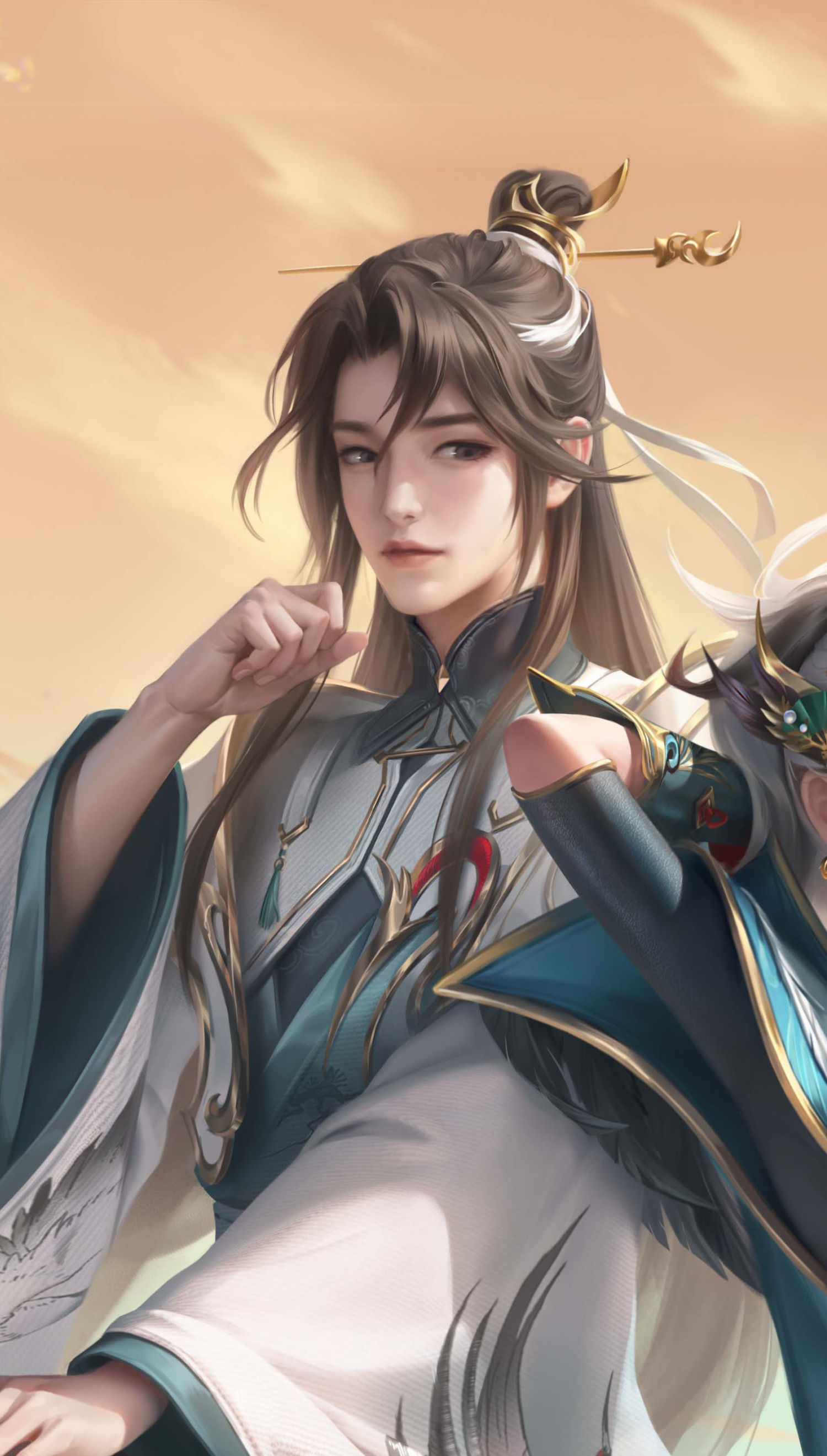 鹤归松栖